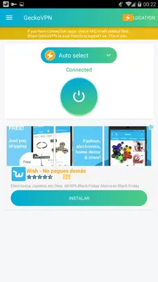 GeckoVPN android App screenshot 0